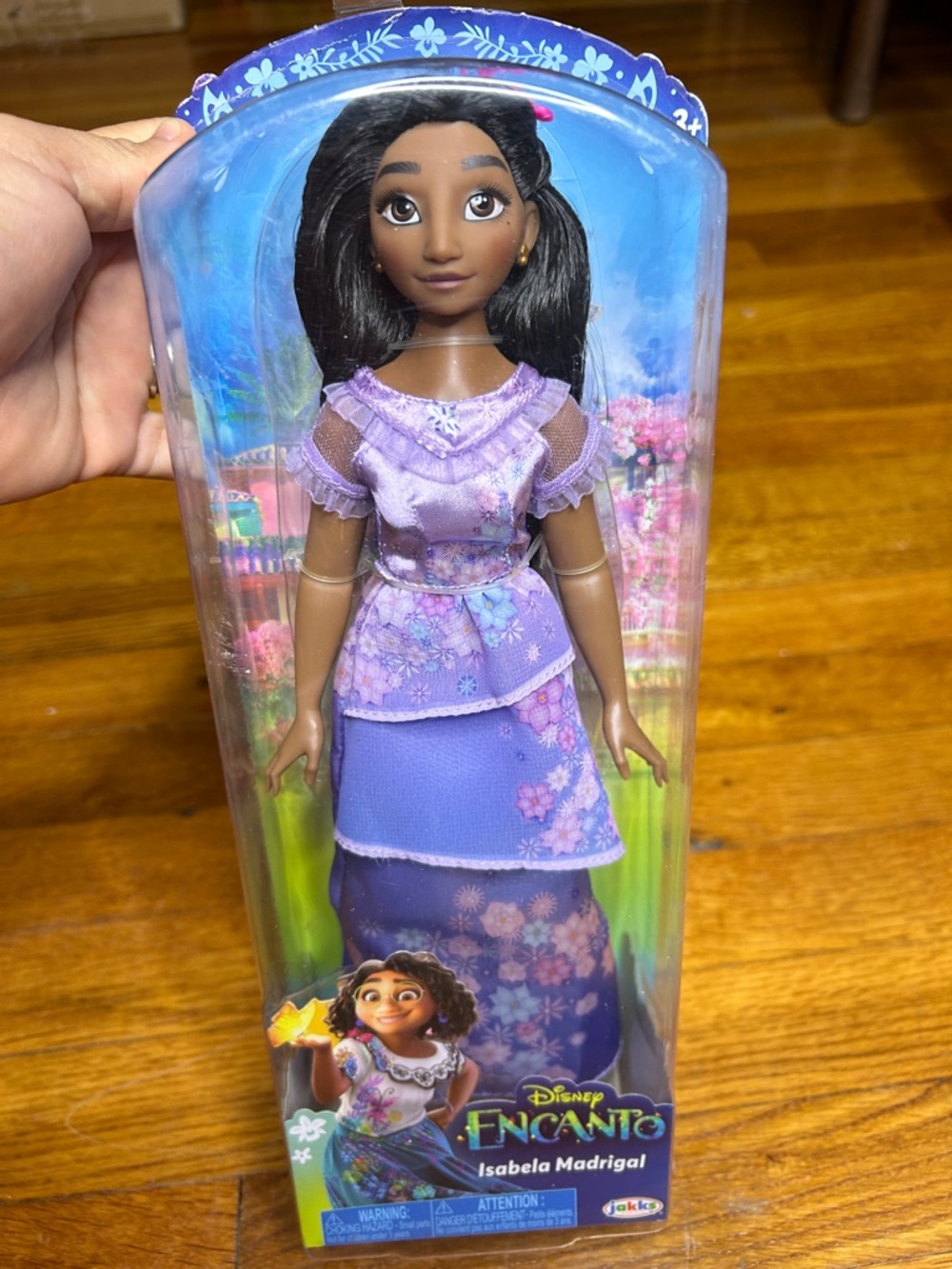 Disney Isabela Madrigal Doll in Lavender Floral Dress